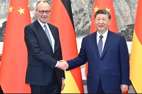 시진핑·메르츠 회동, 中독일 전략동반자 재정렬
