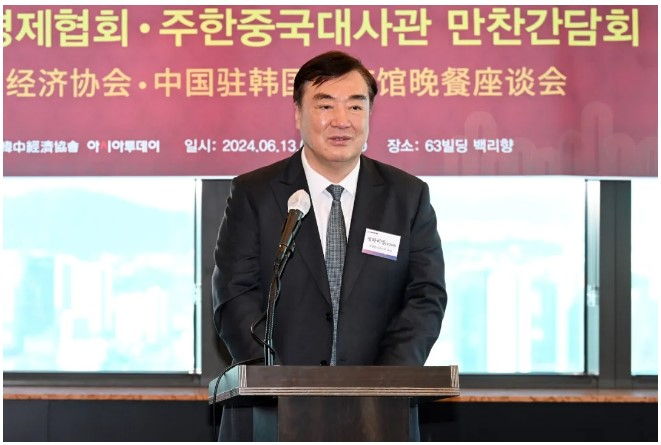 싱하이밍 주한중국대사. 주한중국대사관 위챗 공식 계정 화면 캡처 2024-06-16 111329.jpg